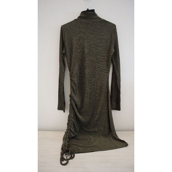 n:Philanthropy 7551LRX00 Womens Sz M Black Gold Demetra Metallic Mini Dress $158 - Picture 2 of 14